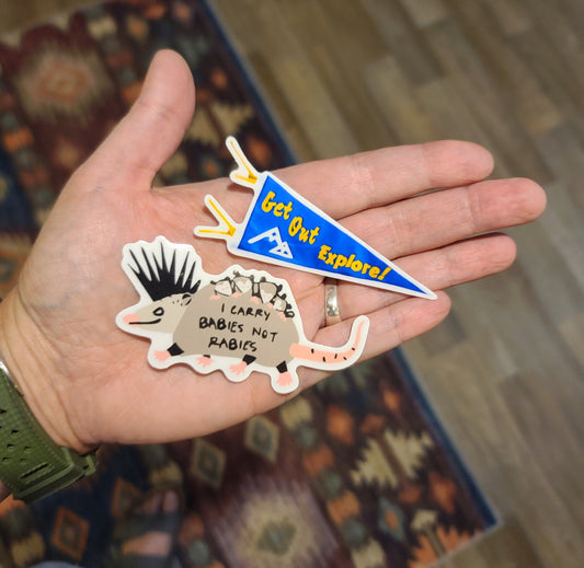 Super Rad Fantastic Stickers!! - Sally Forth Supply Co.