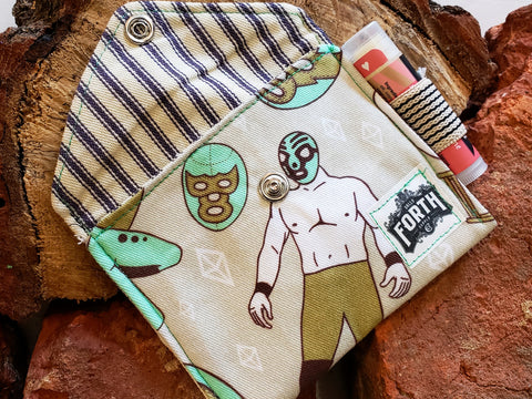 The Original Chapstick Wallet! The Avail: Lucha! - Sally Forth Supply Co.